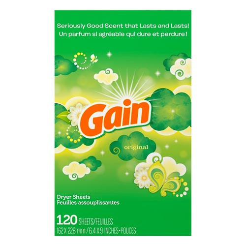 Image for Gain Dryer Sheets, Original,120ea from RelyCare Pharmacy