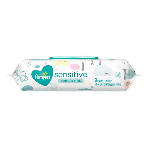 Image for Pampers Wipes, Sensitive,56ea from RelyCare Pharmacy