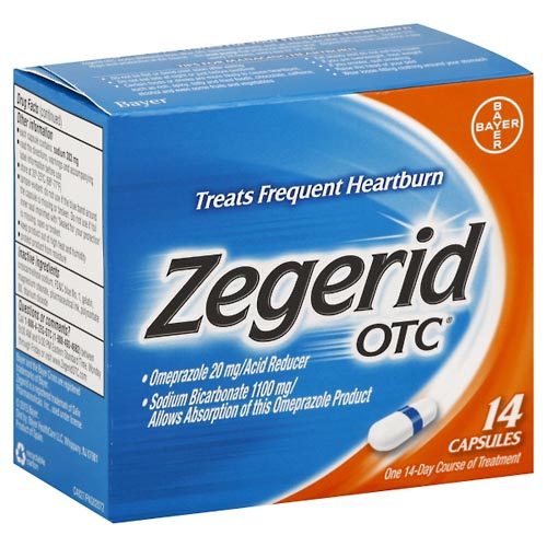 Image for Zegerid Acid Reducer, OTC, Capsules,14ea from RelyCare Pharmacy