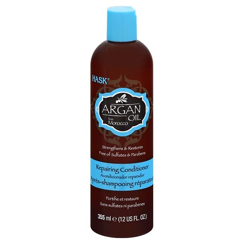 Image for Hask Conditioner, Repairing, Argan Oil from Morocco,355ml from RelyCare Pharmacy