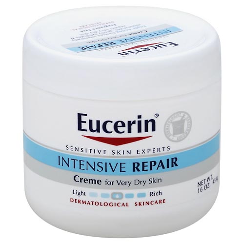 Image for Eucerin Intensive Repair Creme, for Very Dry Skin,16oz from RelyCare Pharmacy
