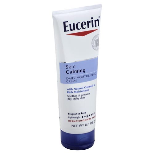 Image for Eucerin Daily Moisturizing Creme, Skin Calming, Fragrance Free,8oz from RelyCare Pharmacy