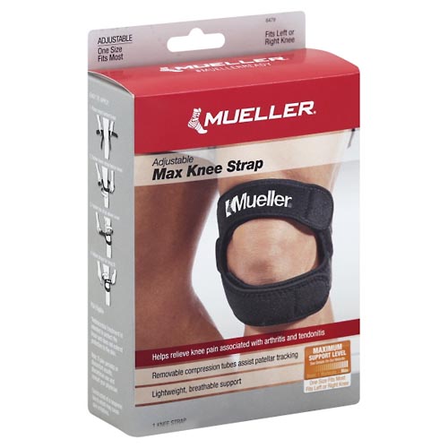 Image for Mueller Knee Strap, Max, Adjustable, One Size Fits Most,1ea from RelyCare Pharmacy