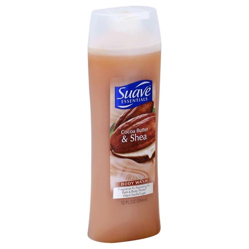 Image for Suave Body Wash, Creamy, Cocoa Butter & Shea,12oz from RelyCare Pharmacy