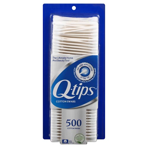 Image for Q Tips Cotton Swabs,500ea from RelyCare Pharmacy