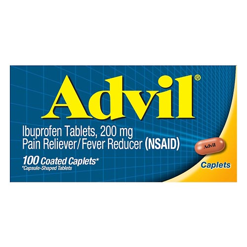 Image for Advil Ibuprofen, 200 mg, Caplets,100ea from RelyCare Pharmacy