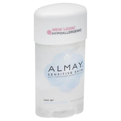 Image for Almay Anti-Perspirant & Deodorant, Sensitive Skin, Clear Gel, Fragrance Free,2.25oz from RelyCare Pharmacy