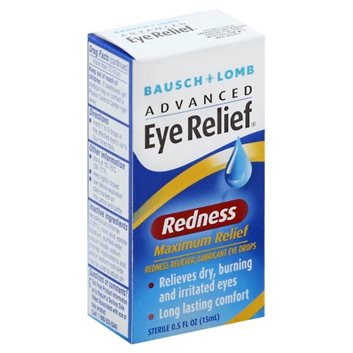 Image for Bausch & Lomb Lubricant Eye Drops Reliever,0.5oz from RelyCare Pharmacy