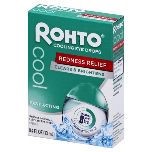 Image for Rohto Eye Drops, Cooling, Redness Relief,0.4oz from RelyCare Pharmacy
