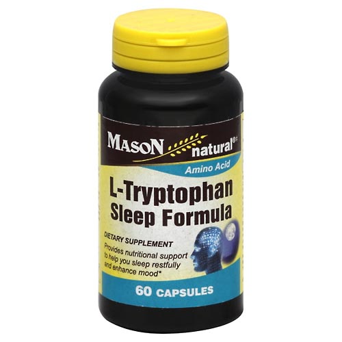 Image for Mason L-Tryptophan Sleep Formula, Capsules,60ea from RelyCare Pharmacy