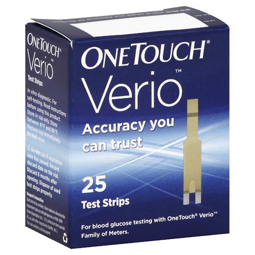 Image for One Touch Test Strips,25ea from RelyCare Pharmacy