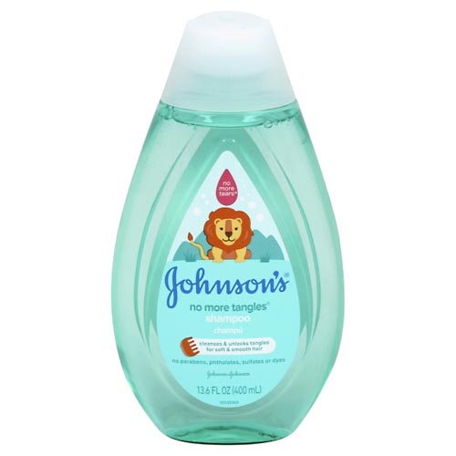 Image for Johnsons Shampoo, No More Tangles,13.6oz from RelyCare Pharmacy