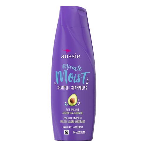 Image for Aussie Shampoo, Miracle Moist,360ml from RelyCare Pharmacy