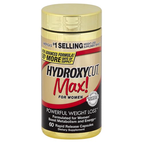 Image for Hydroxycut Weight Loss, for Women, Rapid Release Capsules,60ea from RelyCare Pharmacy