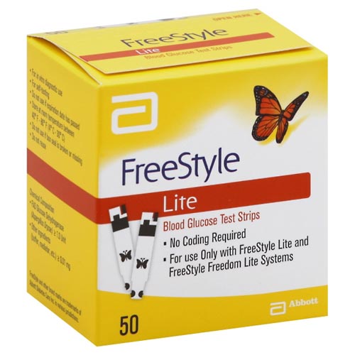 Image for FreeStyle Test Strips, Blood Glucose,50ea from RelyCare Pharmacy