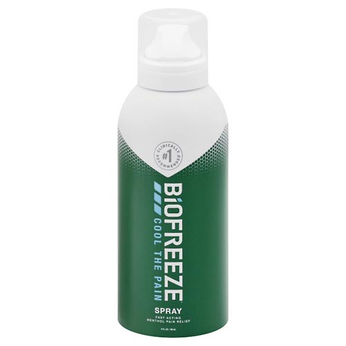 Image for Biofreeze Pain Relief, Menthol, Spray,3oz from RelyCare Pharmacy