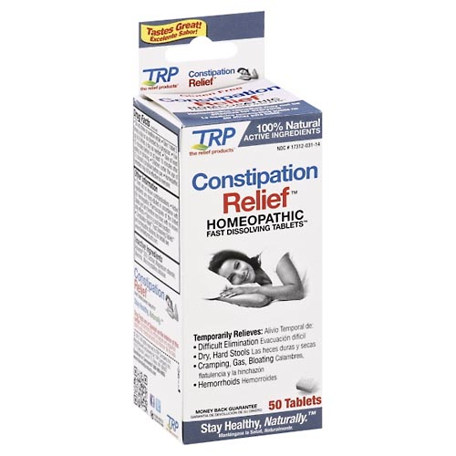 Image for Relief Products Constipation Relief, Fast Dissolving Tablets,50ea from RelyCare Pharmacy