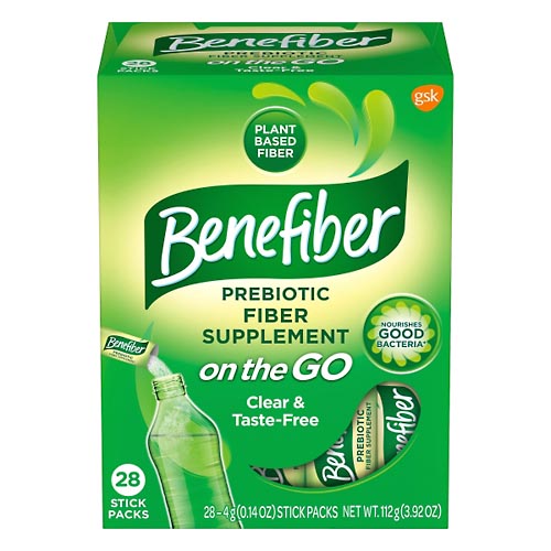 Image for Benefiber Prebiotic Fiber Supplement, On the Go,28ea from RelyCare Pharmacy